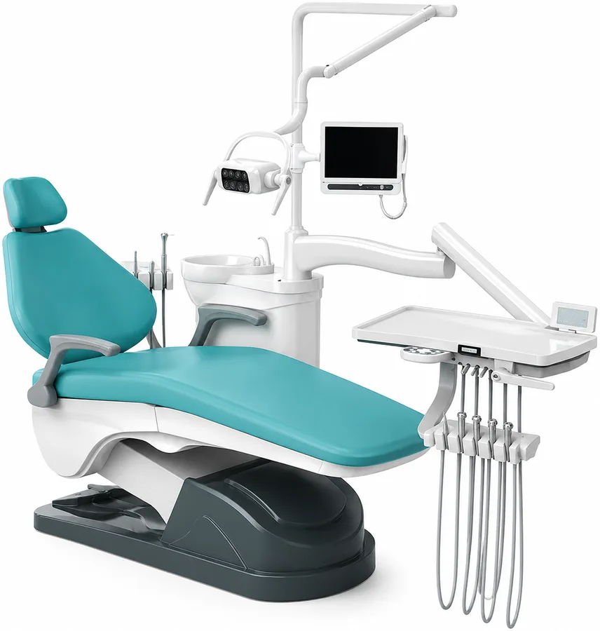 Fotel dentystyczny z unitem stomatologicznym